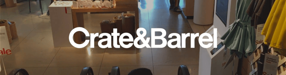 The Crate and Barrel Connected Store by CloudTags